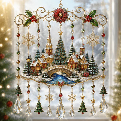 Christmas Crystal Wind Chimes – 10 Festive Hanging Ornament Designs