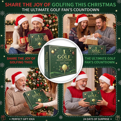 Golf Advent Calendar 2026, 24 Day Golf Accessories Christmas Countdown