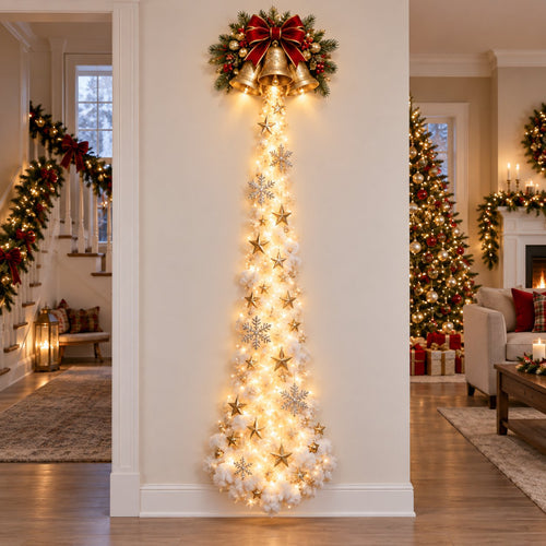 Christmas LED Wall Light Decorations – 10 Magical Holiday Designs