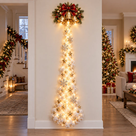 Christmas LED Wall Light Decorations – 10 Magical Holiday Designs
