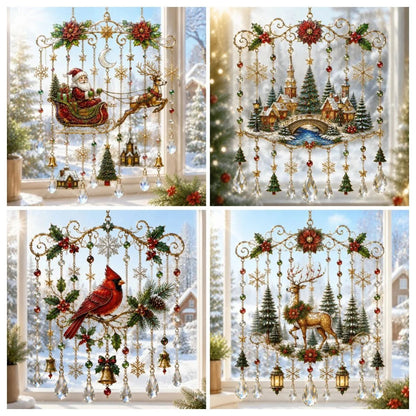 Christmas Crystal Wind Chimes – 10 Festive Hanging Ornament Designs