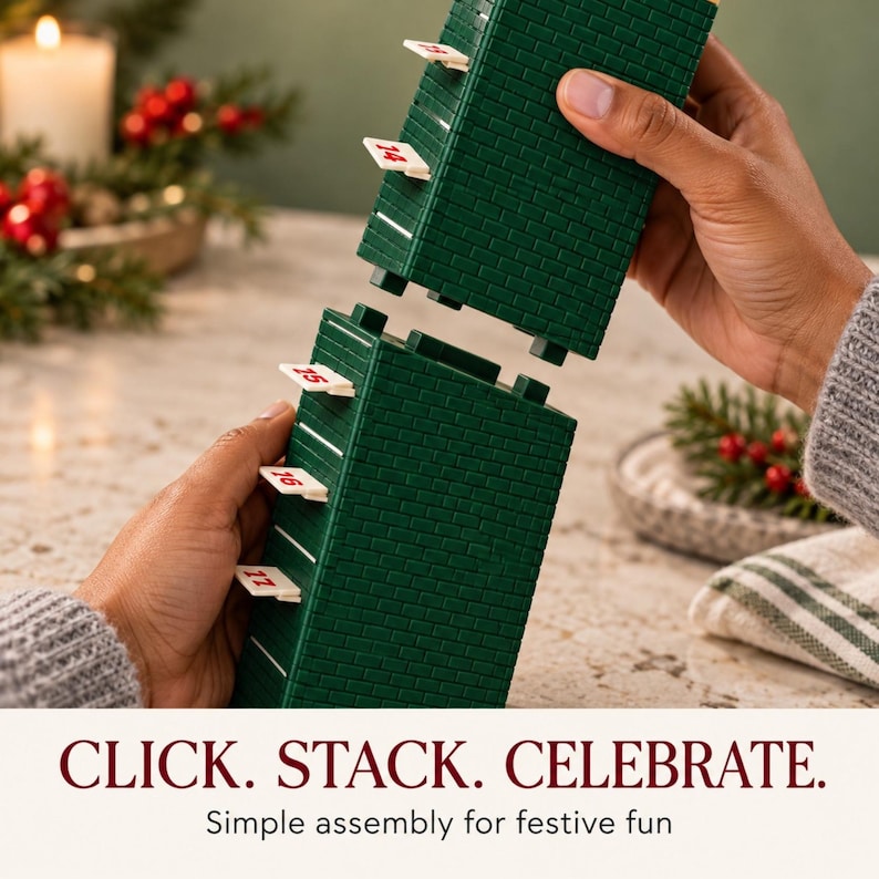 Stackable chimney modules and numbered tabs