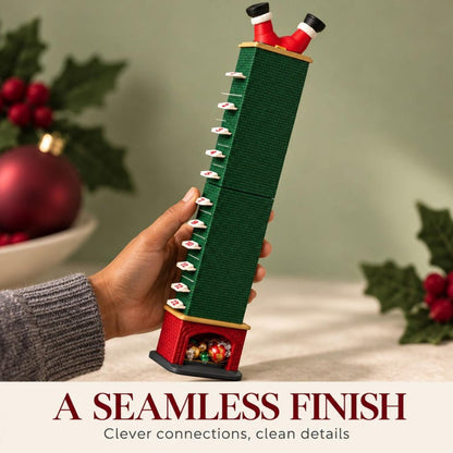 Green reusable chimney advent calendar