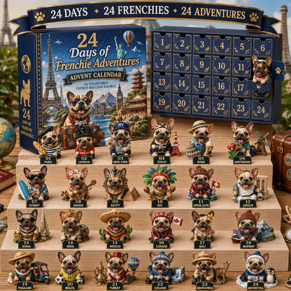 French Bulldog Advent Calendar 2026 - 24 Collectible Frenchie Characters - product view 8