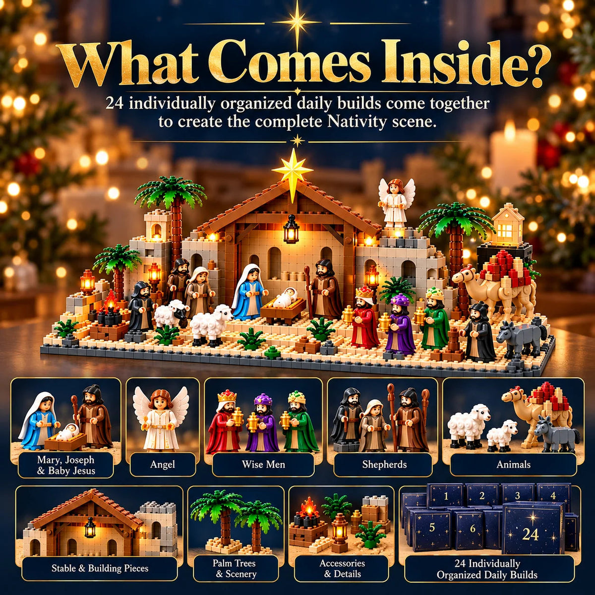 Nativity Advent Calendar product details 3