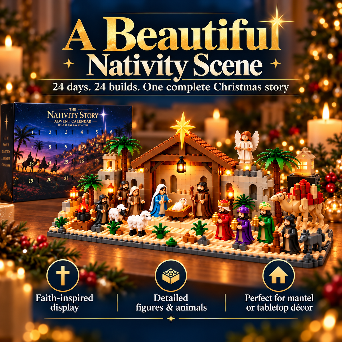 Nativity Advent Calendar product details 5