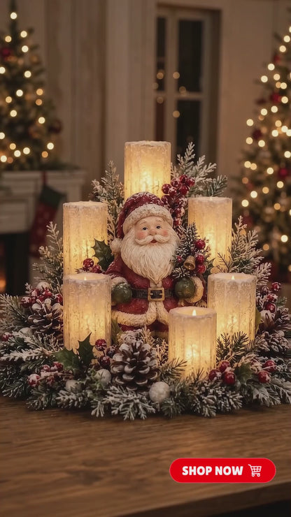 Christmas Flameless LED Candles – 7 Festive Holiday Centerpiece Styles