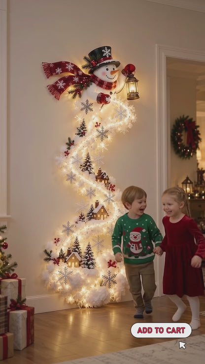 Christmas LED Wall Light Decorations – 10 Magical Holiday Designs