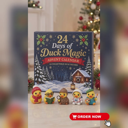 24 Days of Duck Magic Advent Calendar – 24 Adorable Duck Ornaments