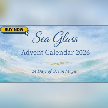 Sea Glass Advent Calendar 2026 for Women and Teen Girls