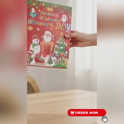 DIY Flower Advent Calendar – 24 Days of Colorful Floral Surprises