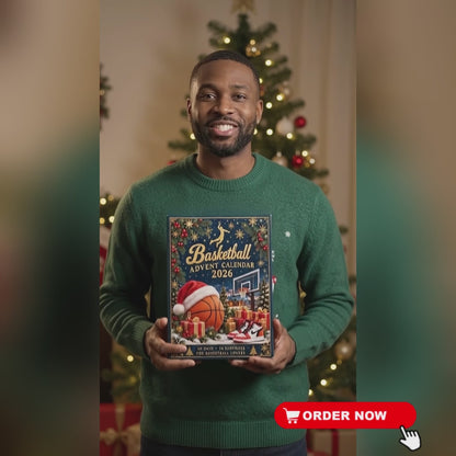 2026 Basketball Advent Calendar – 24 Days of Hoops & Holiday Fun