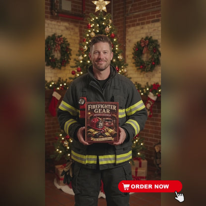 2026 Firefighter Gear Advent Calendar – 24 Rescue-Themed Ornaments