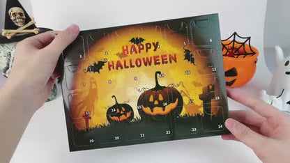 Squishy Advent Calendar 2026, Halloween Advent Calendar 24 Days for Kids