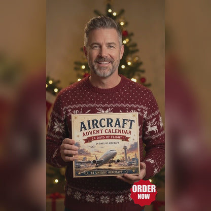 2026 Aircraft Advent Calendar – 24 Mini Planes & Aviation Surprises