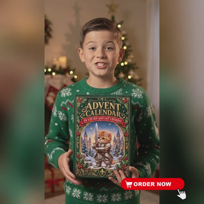 Kitten Knight Advent Calendar – 24 Days of Medieval Cat Magic
