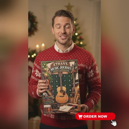 Personalized Music Advent Calendar 2026 – 24 Musical Surprises