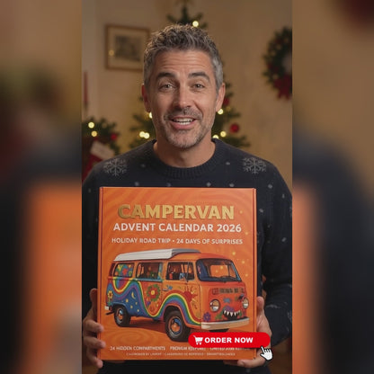 2026 Campervan Advent Calendar – 24 Vintage Road Trip Surprises