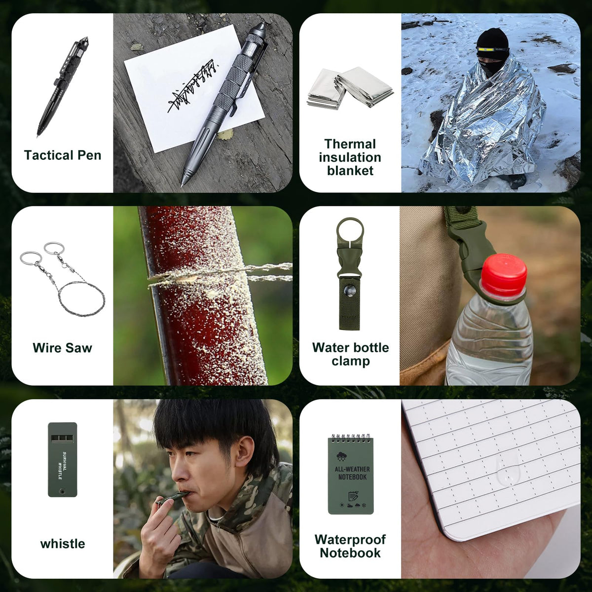 Advent Calendar Survival 2026 Men - 24 Days Christmas Countdown for Teen