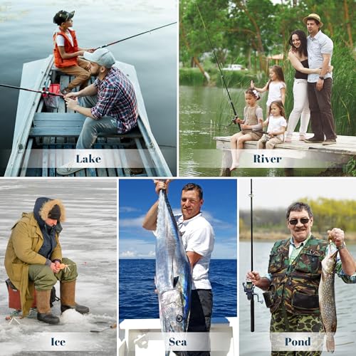 Fishing Advent Calendar 2026, 24 Day Fishing Lures Kit, Christmas Countdown Tackle Box